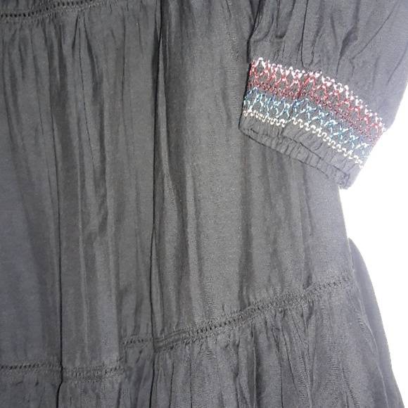 Free People Embroidered OTS Mini Dress - Picture 5 of 7